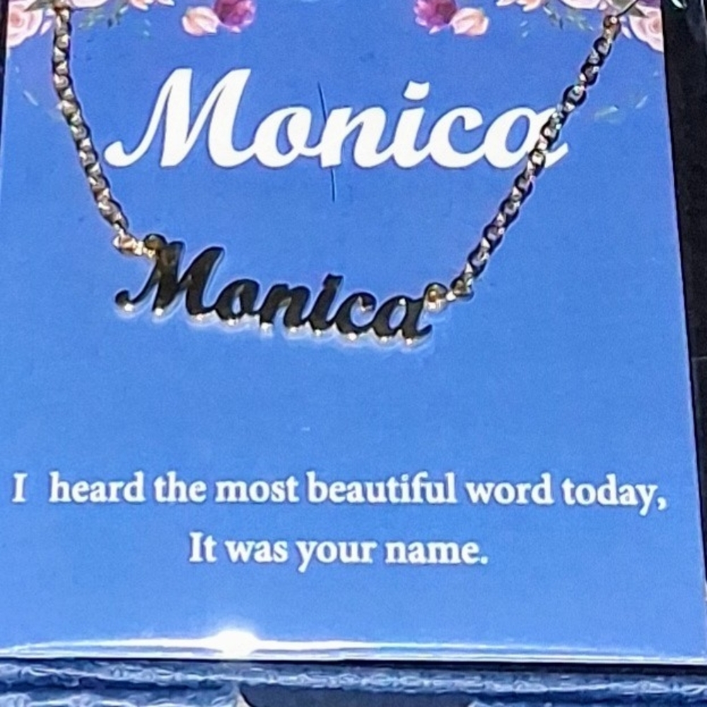 Personalized Monica Necklace